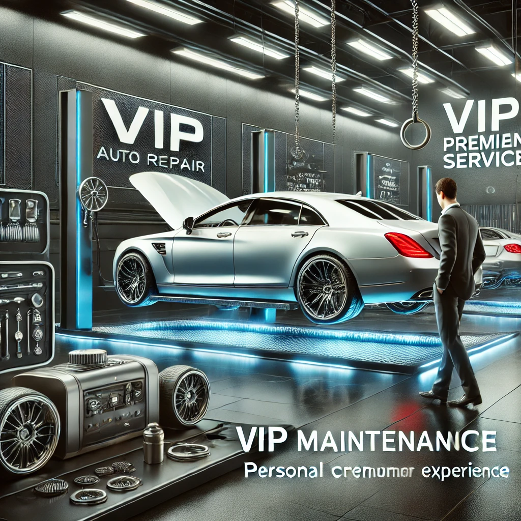 خدمة VIP مميزة لصيانة السيارات الفاخرة